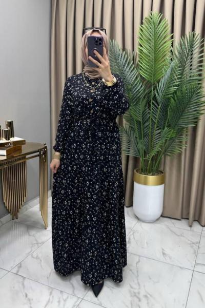 Çiğdem Elbise Siyah