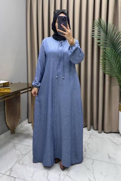 Dilay Kot Ferace Koyu Mavi