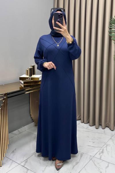 Ezel Elbise Lacivert