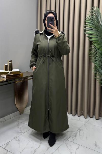 Kışlık Parka Mont Haki