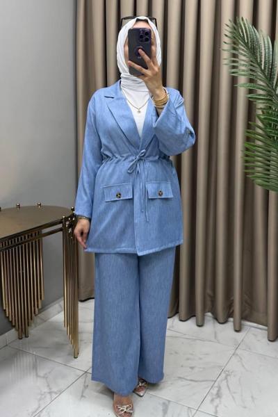 Larin Keten Takım Açık Mavi