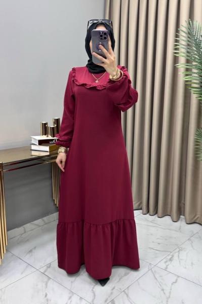 Masal Elbise Bordo