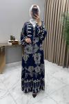 Nisan Elbise Lacivert