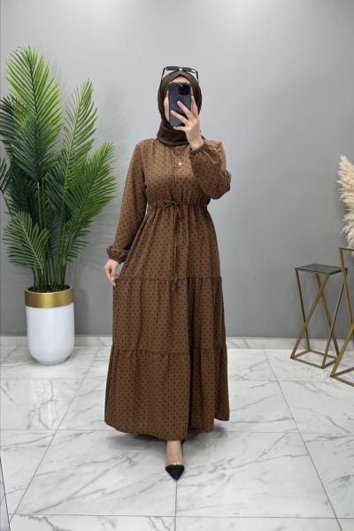 Sevcan Elbise Kahve