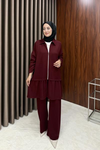 Alina Spor Takım - bordo