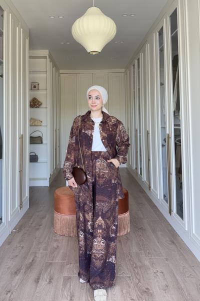 Aymira Takım-Kahverengi