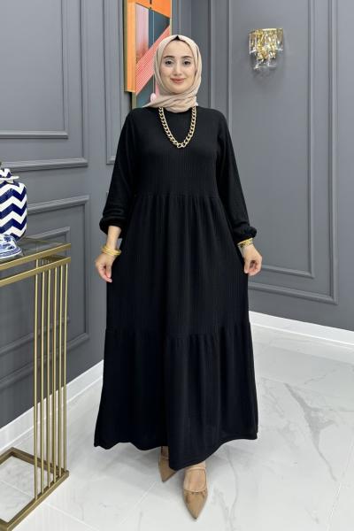 Bilge Elbise - Siyah