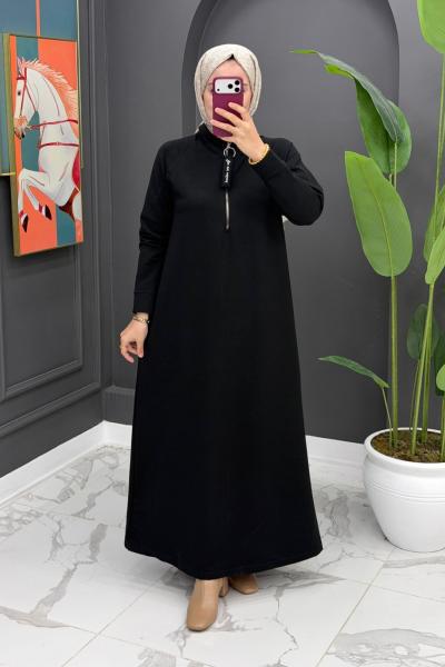 Çağla Spor Elbise - Siyah