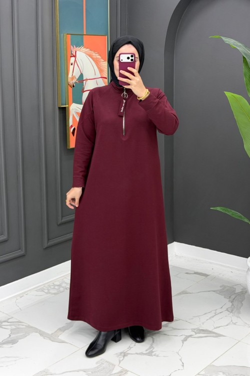 Çağla Spor Elbise - Bordo