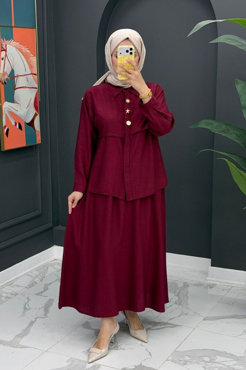 Canan Takım-Bordo
