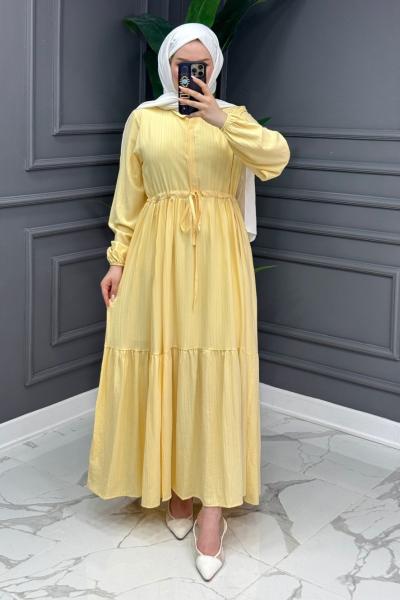 Çisem Elbise - Sarı