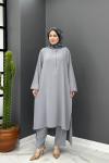 Ece Uzun Takım - Gri