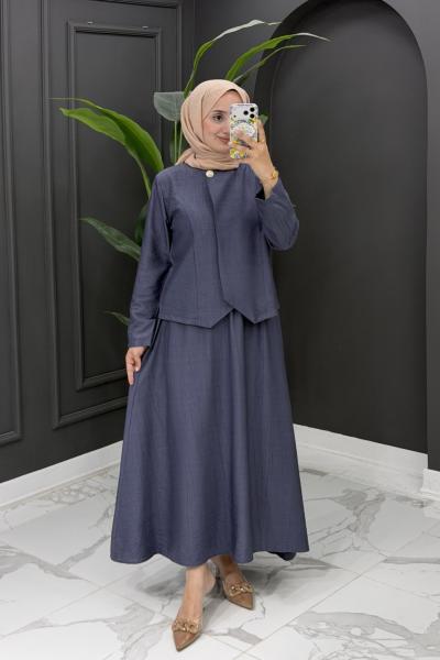 ECRE ETEKLİ TAKIM - gri