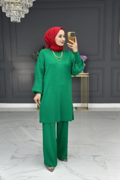 Enza Triko Takım - Yeşil