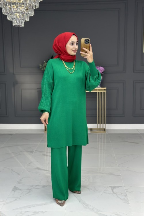 Enza Triko Takım - Yeşil