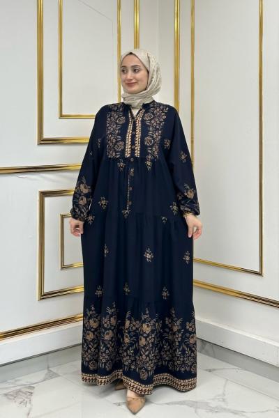 Hilay Elbise - Lacivert