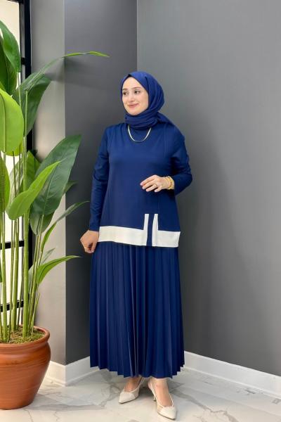 Kibar Etekli Takım - Mavi