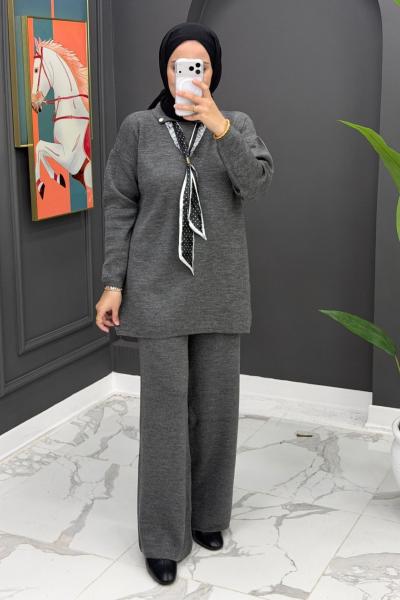 Lady Triko Takım -  Gri