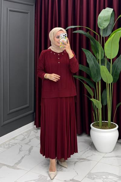 Lamazzi Takım-Bordo