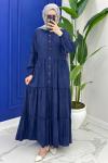 Leydi Elbise - Lacivert