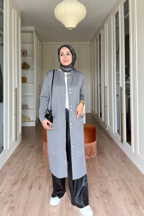 Melissa Merserize Hırka- Gri