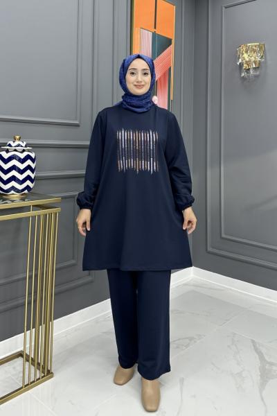 Mısra Tesettür Takım- Laci