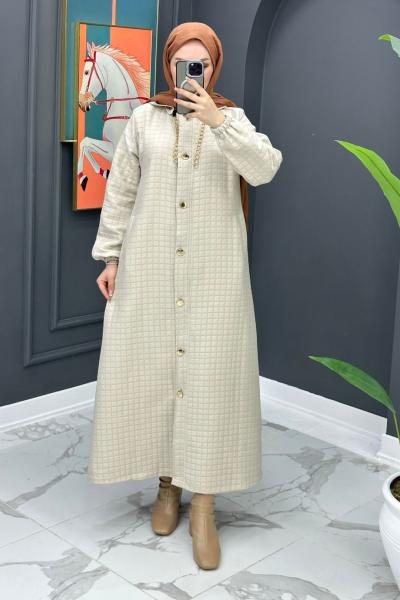 Moila Uzun Kap - Bej