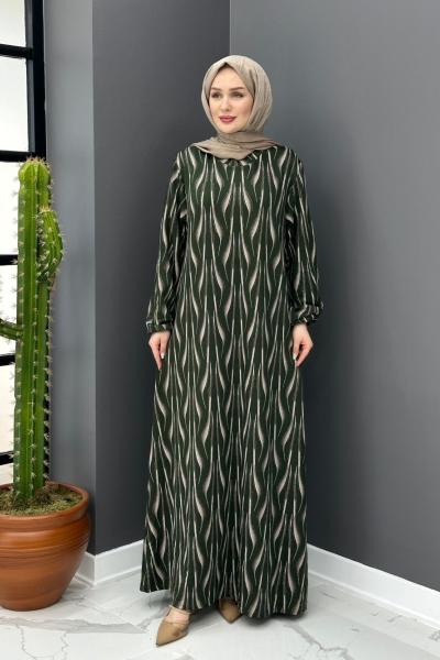 Müge Elbise - Haki