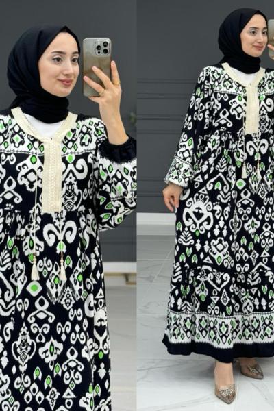 Müjgan Uzun Elbise- Siyah