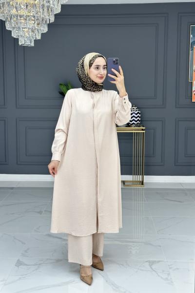 Nebahat uzun takım - bej