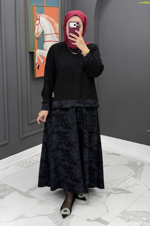 Nilay Etekli Takım - Siyah