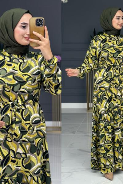 Nisvan Elbise - Sarı