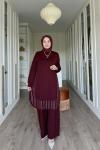 Pınar Uzun Takım - Bordo