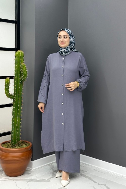 Rabia Takım - Gri
