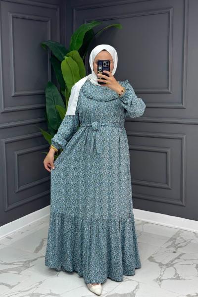 Royal Elbise - Turkuaz