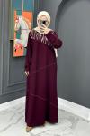 Safiye Elbise - Bordo
