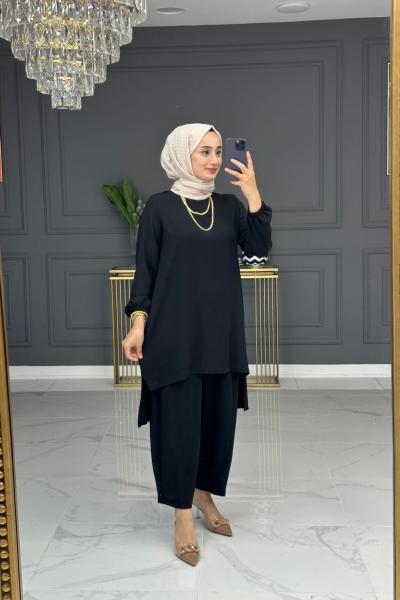 şalvar takım - siyah