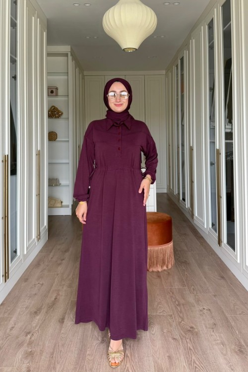 Şenay Elbise-Mürdüm