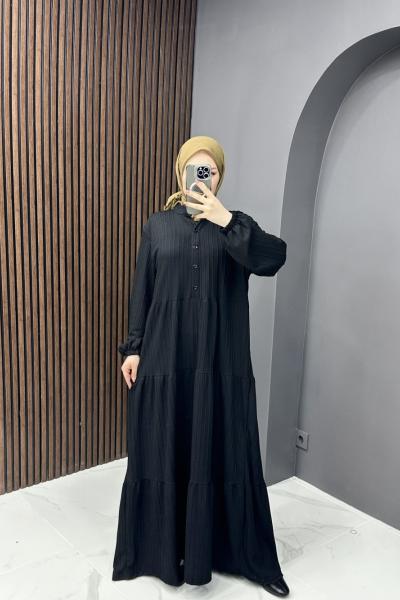 Türkan Elbise - Siyah