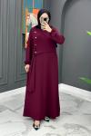 Vildan Elbise - Bordo