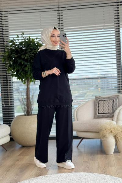 1026 La Spenza Takım Siyah