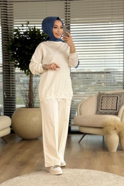 1026 La Spenza Takım Ekru