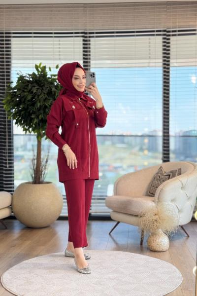 1258 Cemre Takım Bordo