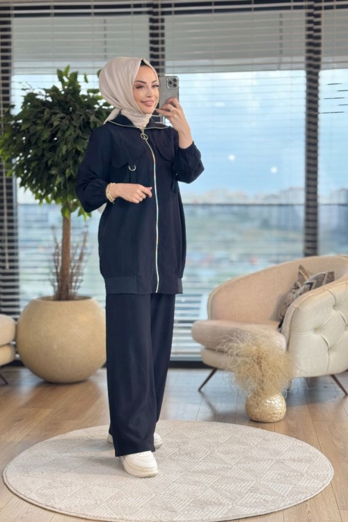 14320 Mihri Takım Siyah