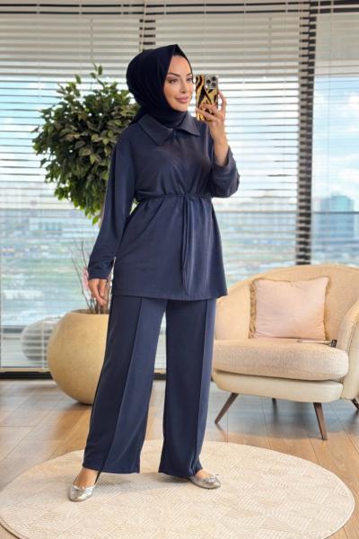 14445 Feride Takım Lacivert