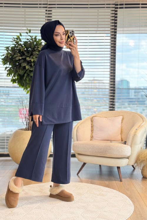 14457-1 Buse Takım Lacivert