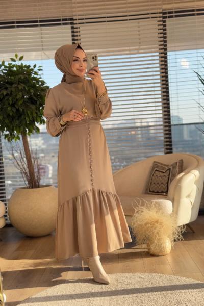 1585 Sude Elbise Bej