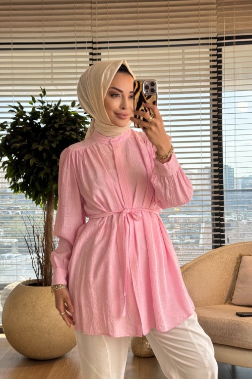 2007 Alin Gömlek Pembe
