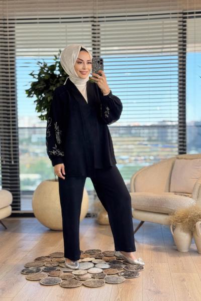 2016 Boncuk Kap Siyah