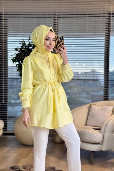 2026 Ancel Gömlek Sarı